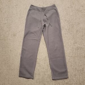 Grey fleece sweatpants